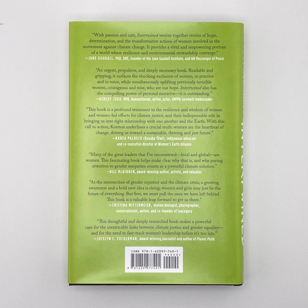 NEW Intertwined: Women, Nature, and Climate Justice Hardcover by Rebecca Kormos - Picture 2 of 9